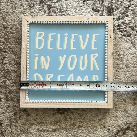 Box Sign- Believe in Your Dreams - Picture 4 of 4